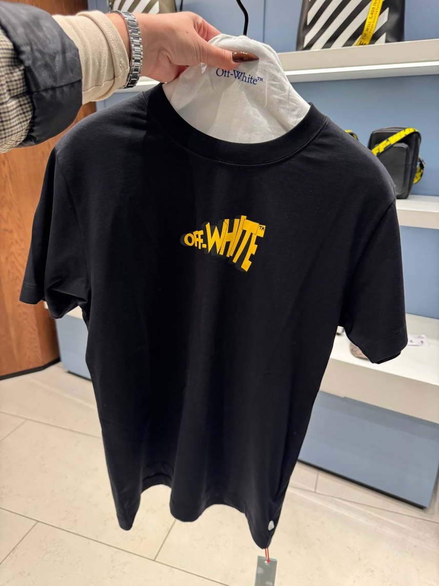 OFF-WHITE T-shirt and Polo front view - Men's luxury Clothes