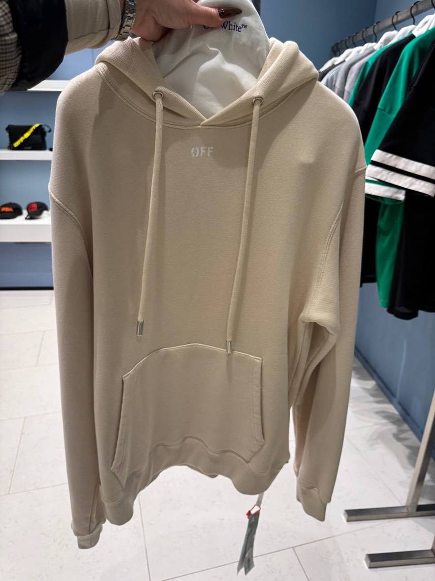 OFF-WHITE Hoodies front view - Men's luxury Clothes