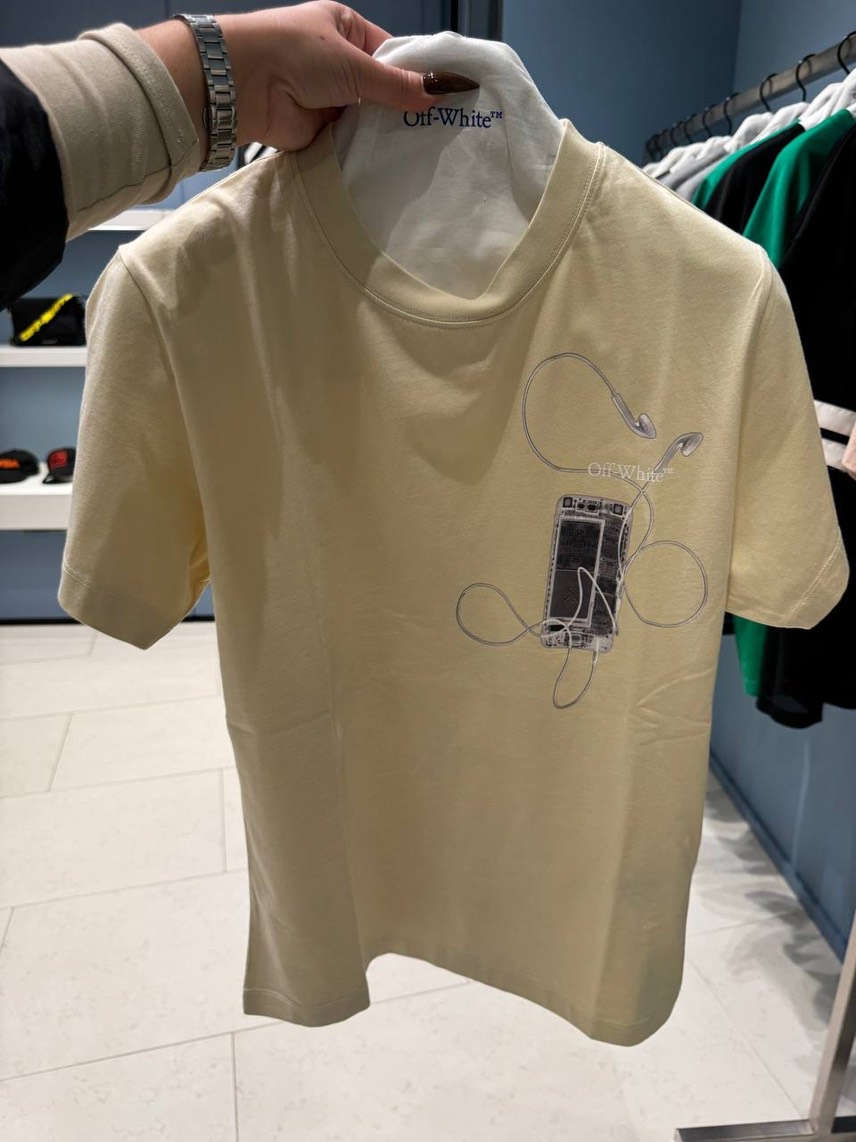 OFF-WHITE T-shirt and Polo front view - Men's luxury Clothes