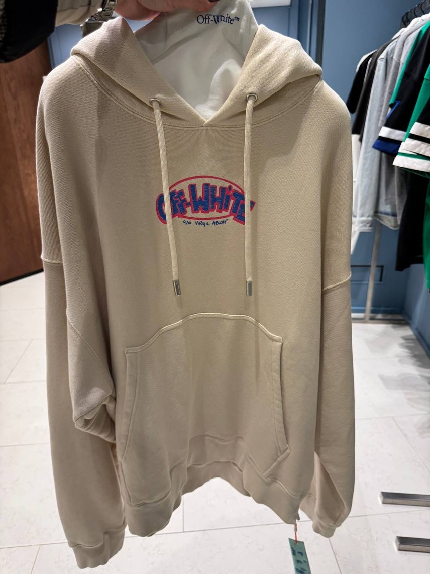 OFF-WHITE Hoodies front view - Men's luxury Clothes