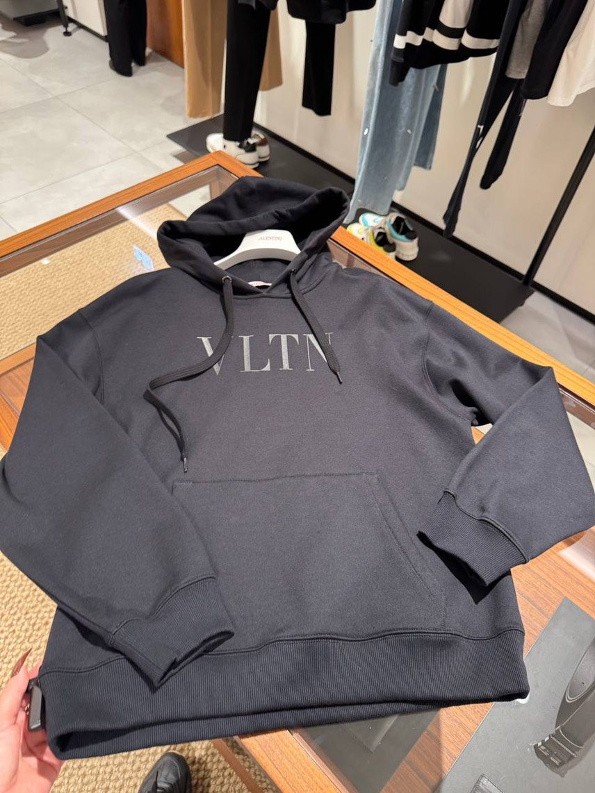 VALENTINO GARAVANI Hoodies front view - Men's luxury Clothes
