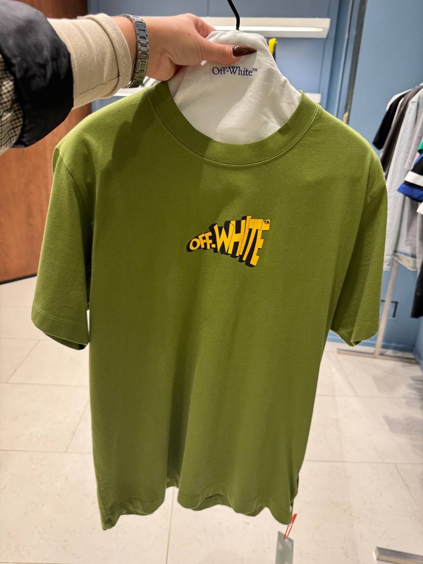 OFF-WHITE T-shirt and Polo front view - Men's luxury Clothes