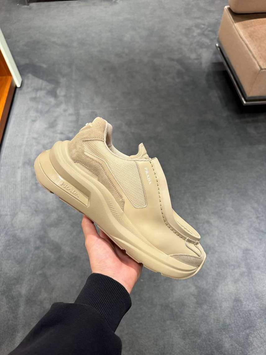 PRADA Sneakers front view - Men's luxury Shoes