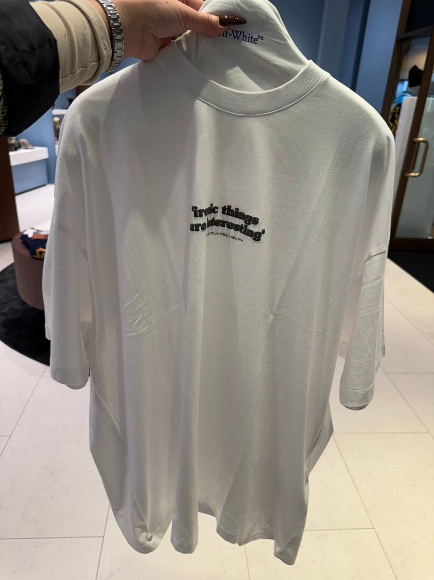 OFF-WHITE T-shirt and Polo front view - Men's luxury Clothes