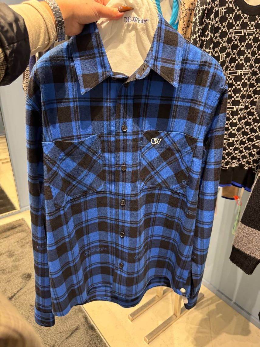 OFF-WHITE Shirts front view - Men's luxury Clothes