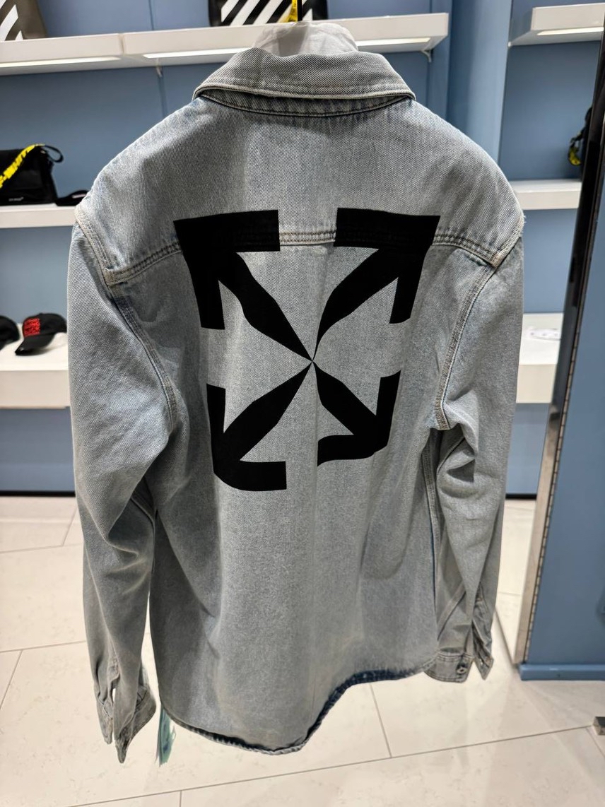 OFF-WHITE Shirts side view - Men's luxury Clothes
