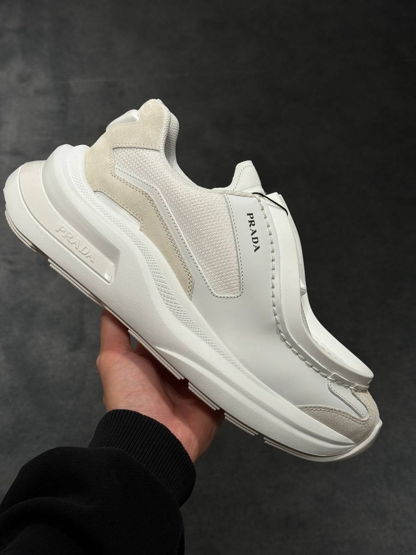 PRADA Sneakers front view - Men's luxury Shoes