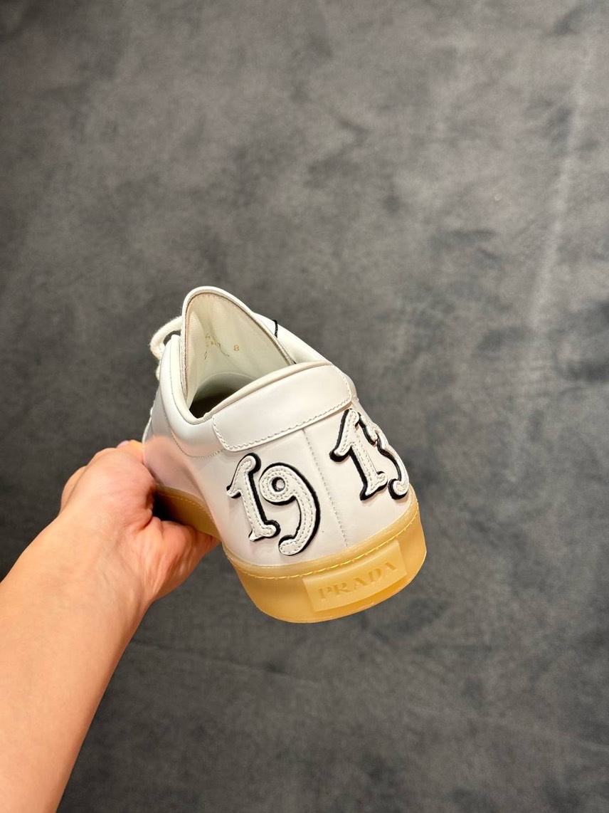 PRADA Sneakers side view - Men's luxury Shoes