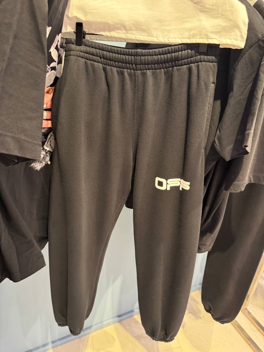OFF-WHITE Trousers front view - Men's luxury Clothes