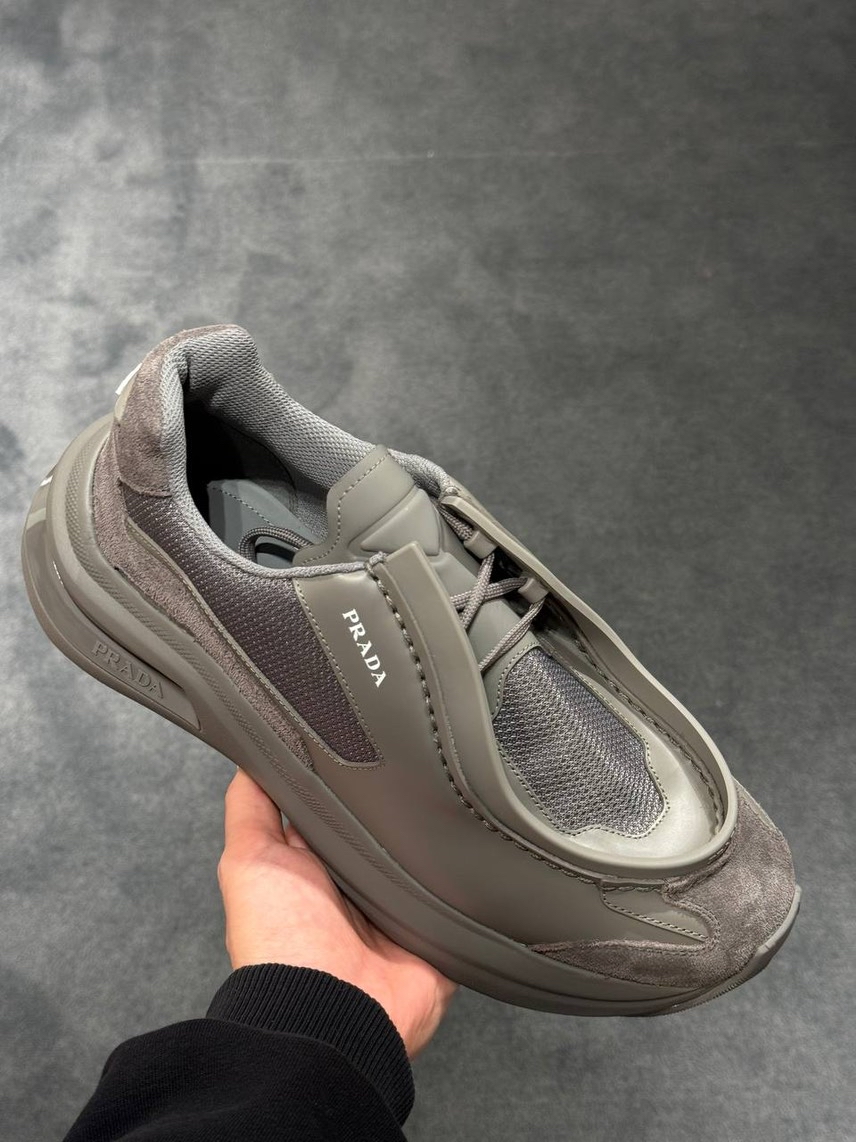 PRADA Sneakers front view - Men's luxury Shoes