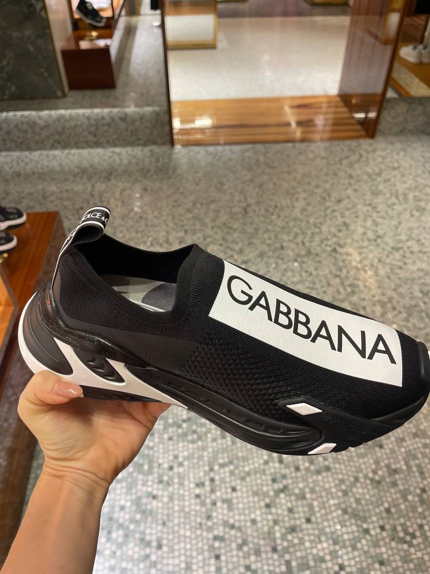 DOLCE & GABBANA Sneakers front view - Men's luxury Shoes