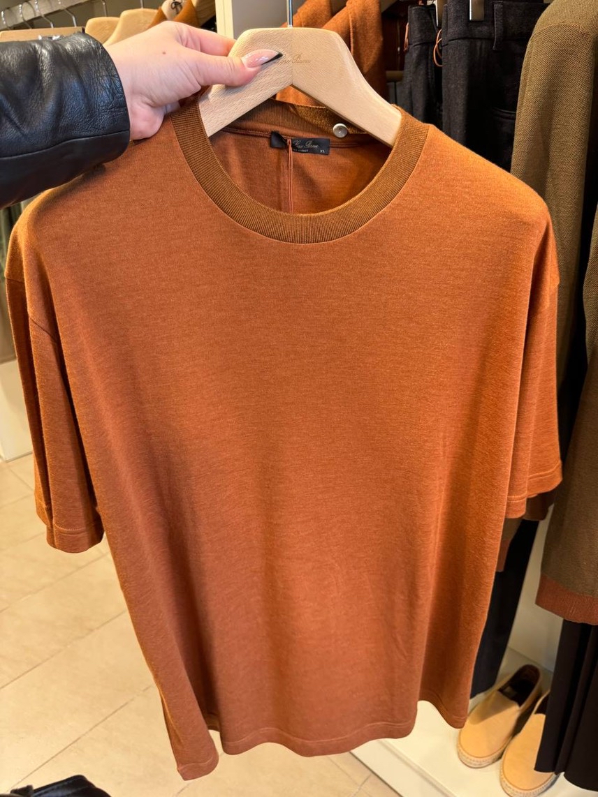 LORO PIANA T-shirt and Polo front view - Men's luxury Clothes