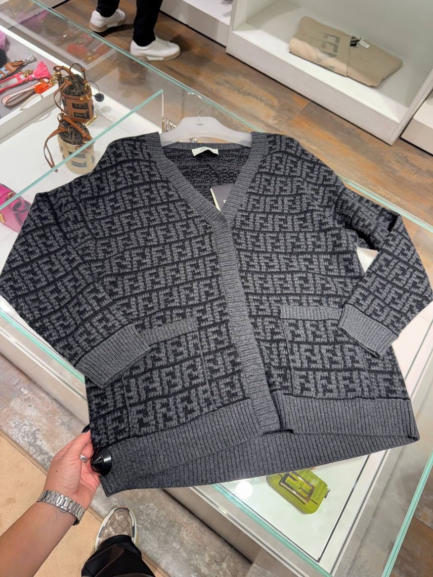 FENDI Cardigans front view - Women's luxury Clothes