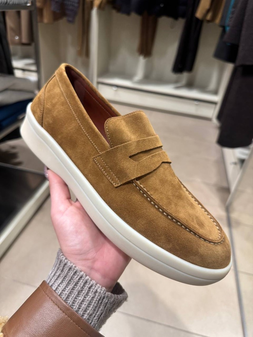 LORO PIANA Loafers front view - Men luxury Shoes