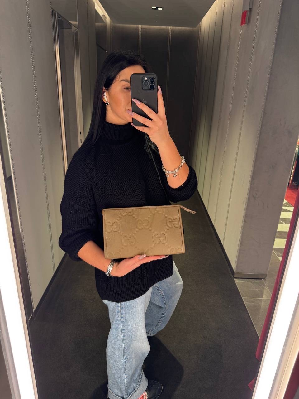 GUCCI Clutch bags side view - Women's luxury Bags