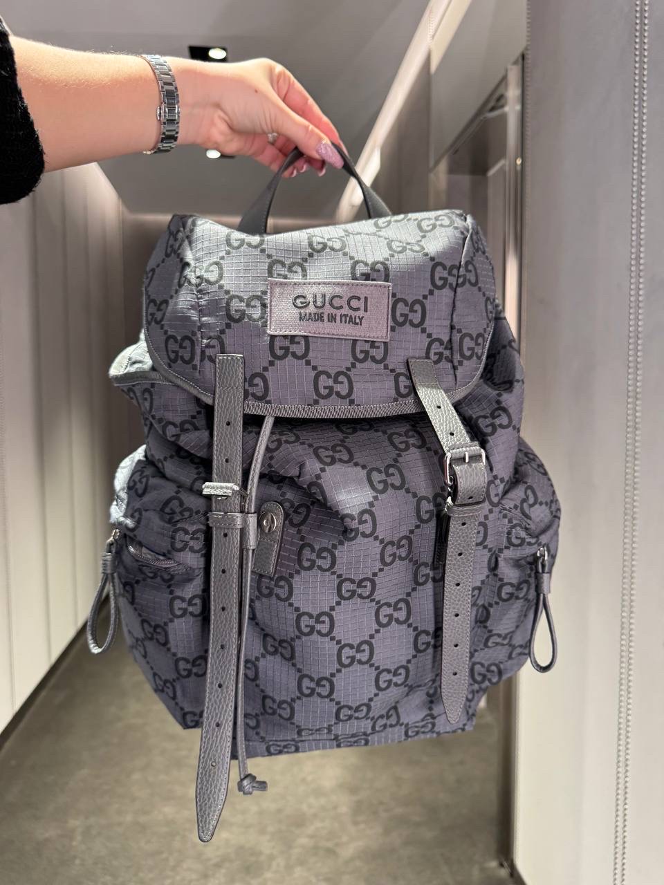 GUCCI Backpack front view - unisex luxury Bags