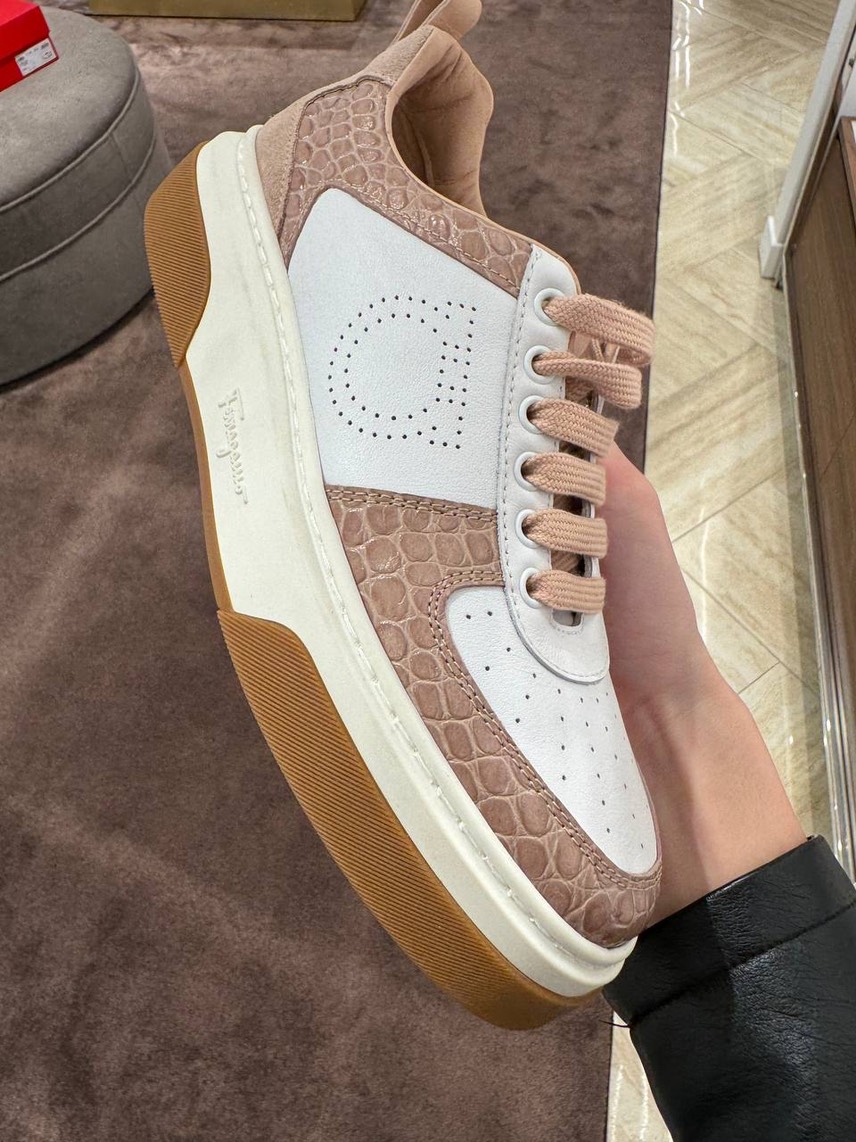 SALVATORE FERRAGAMO Sneakers front view - Women's luxury Shoes