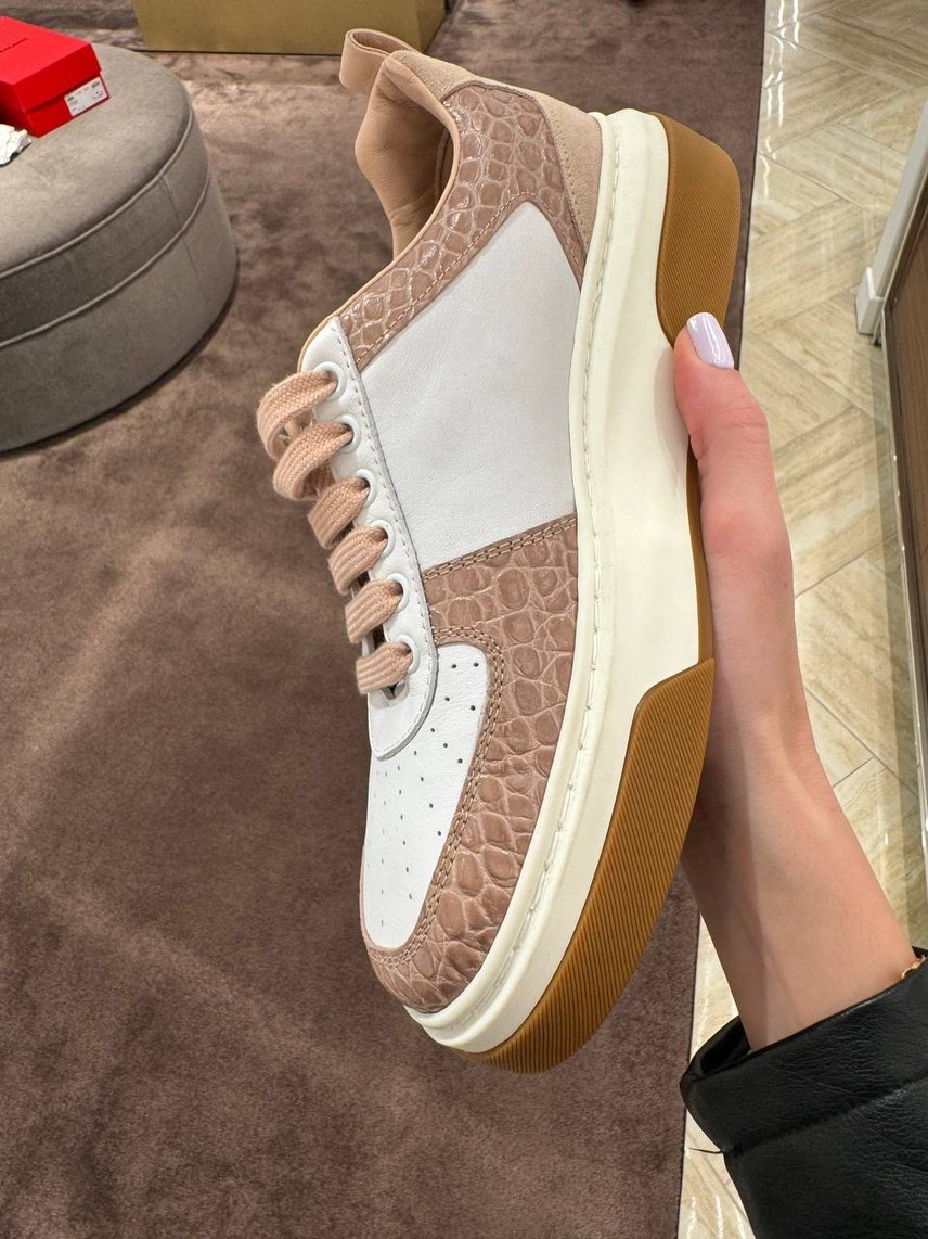 SALVATORE FERRAGAMO Sneakers side view - Women's luxury Shoes