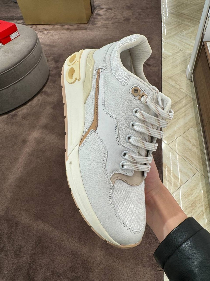 SALVATORE FERRAGAMO Sneakers front view - Women's luxury Shoes