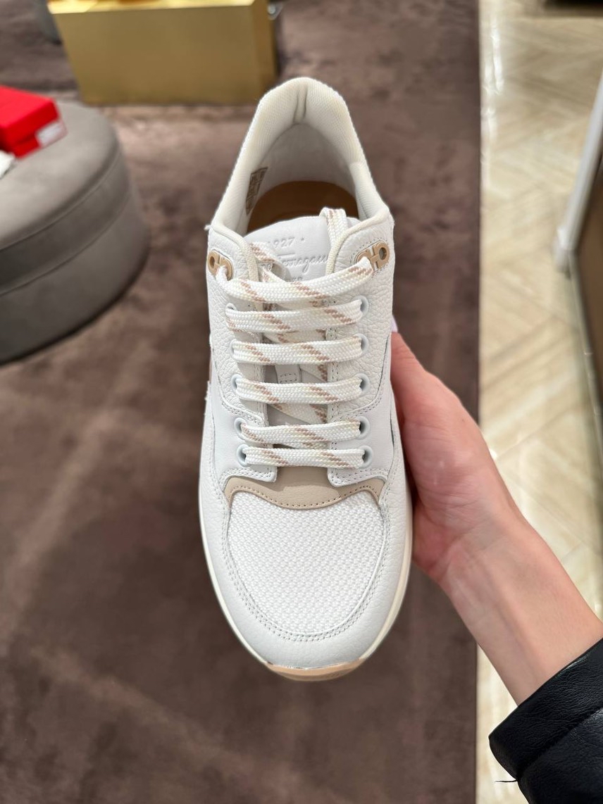 SALVATORE FERRAGAMO Sneakers side view - Women's luxury Shoes