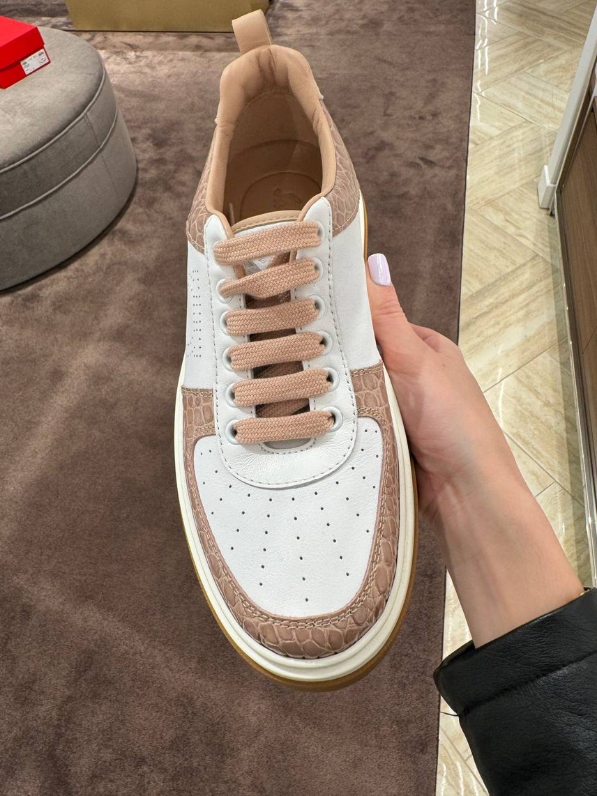 SALVATORE FERRAGAMO Sneakers side view - Women's luxury Shoes