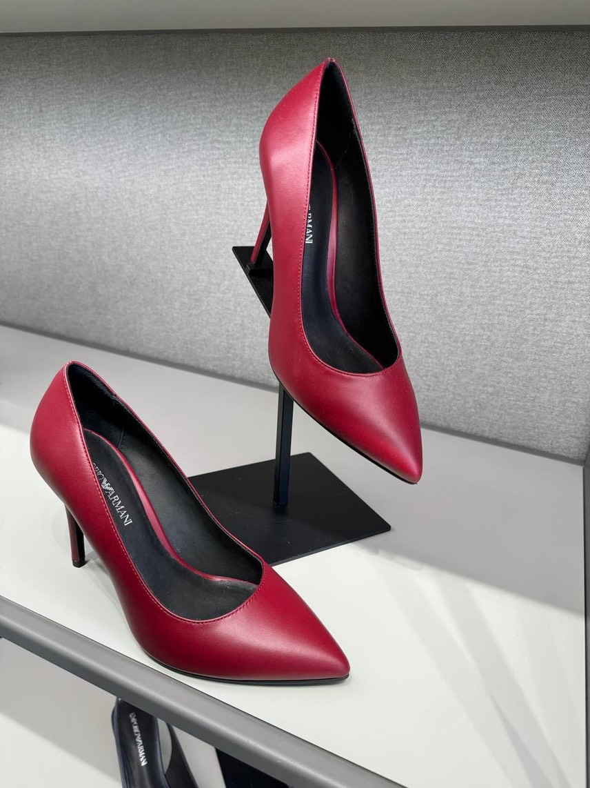 EMPORIO ARMANI Pumps side view - Women's luxury Shoes