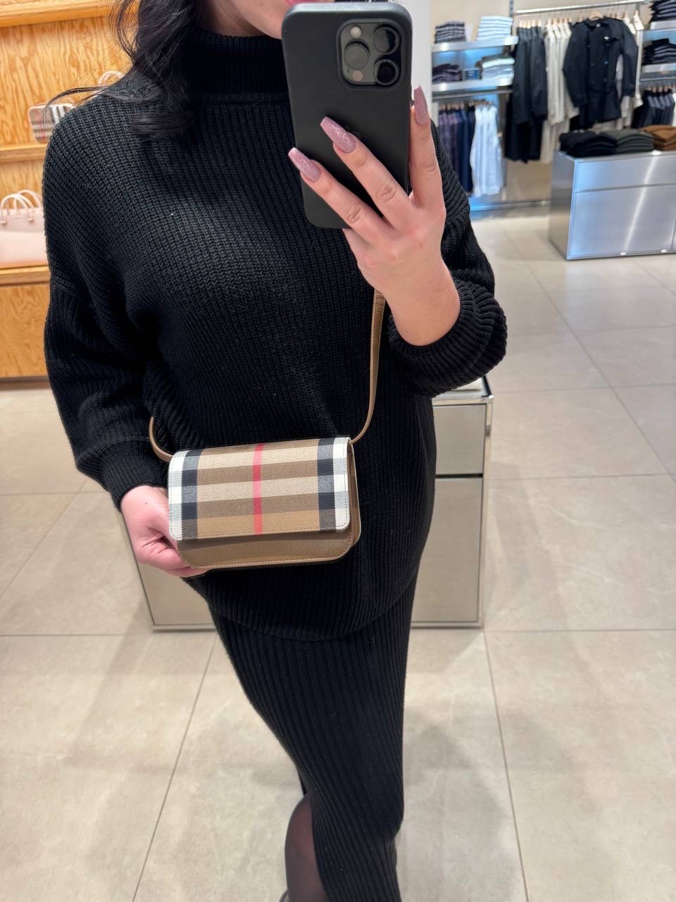 BURBERRY Crossbody bags side view - Women's luxury Bags