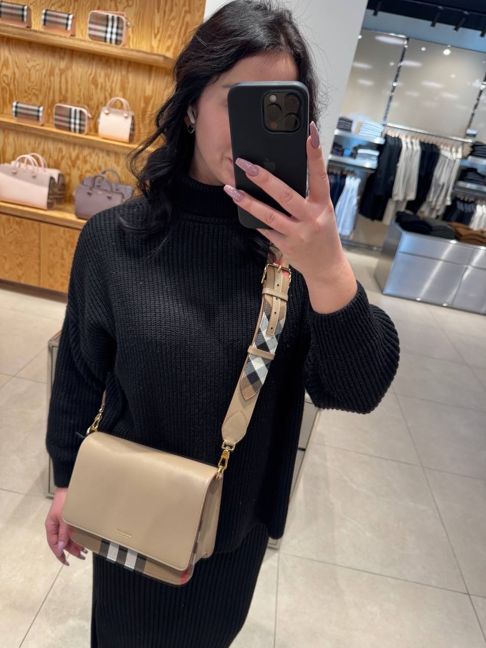BURBERRY Crossbody bags front view - Women's luxury Bags
