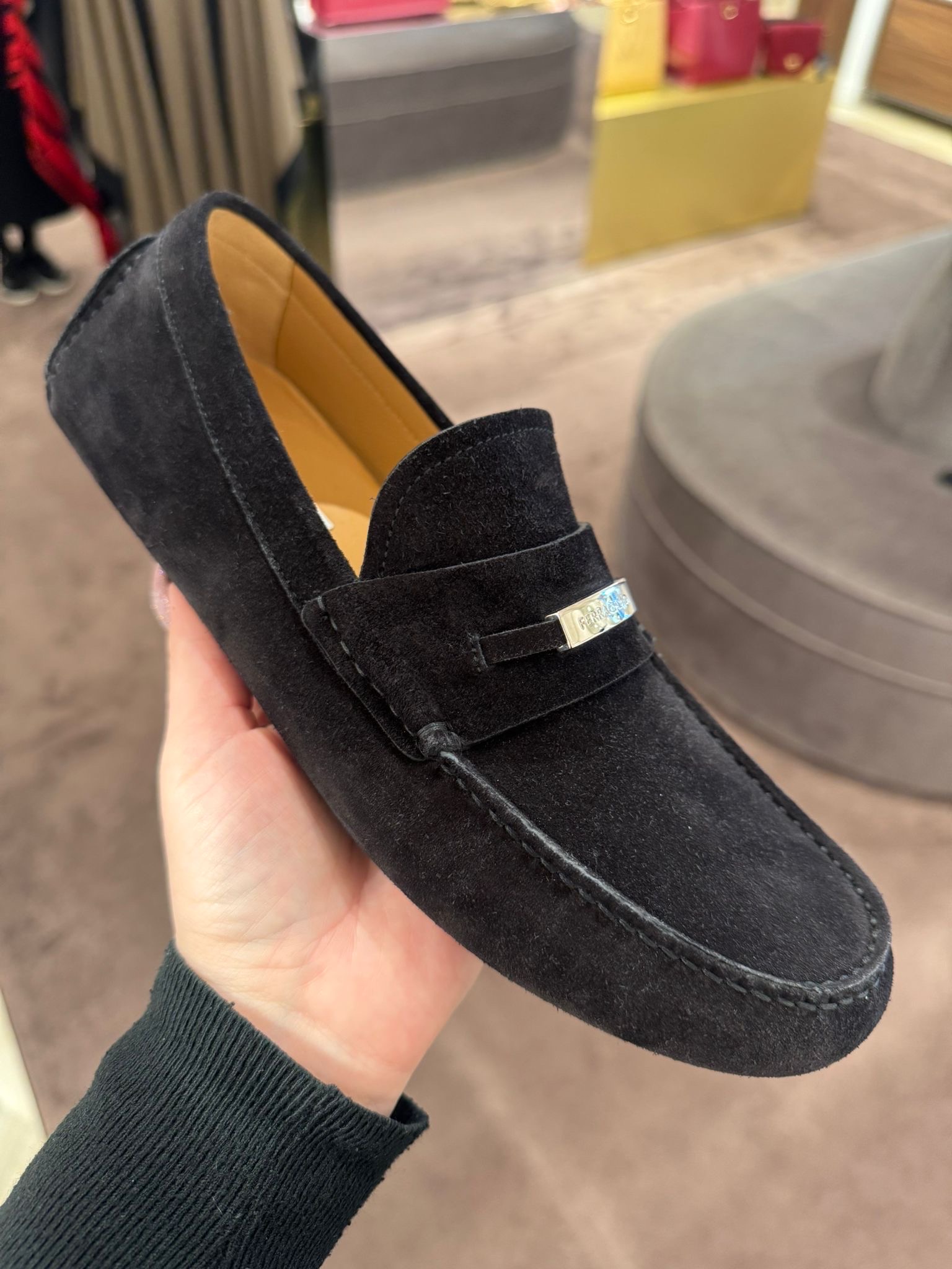 SALVATORE FERRAGAMO Moccasins front view - Men's luxury Shoes