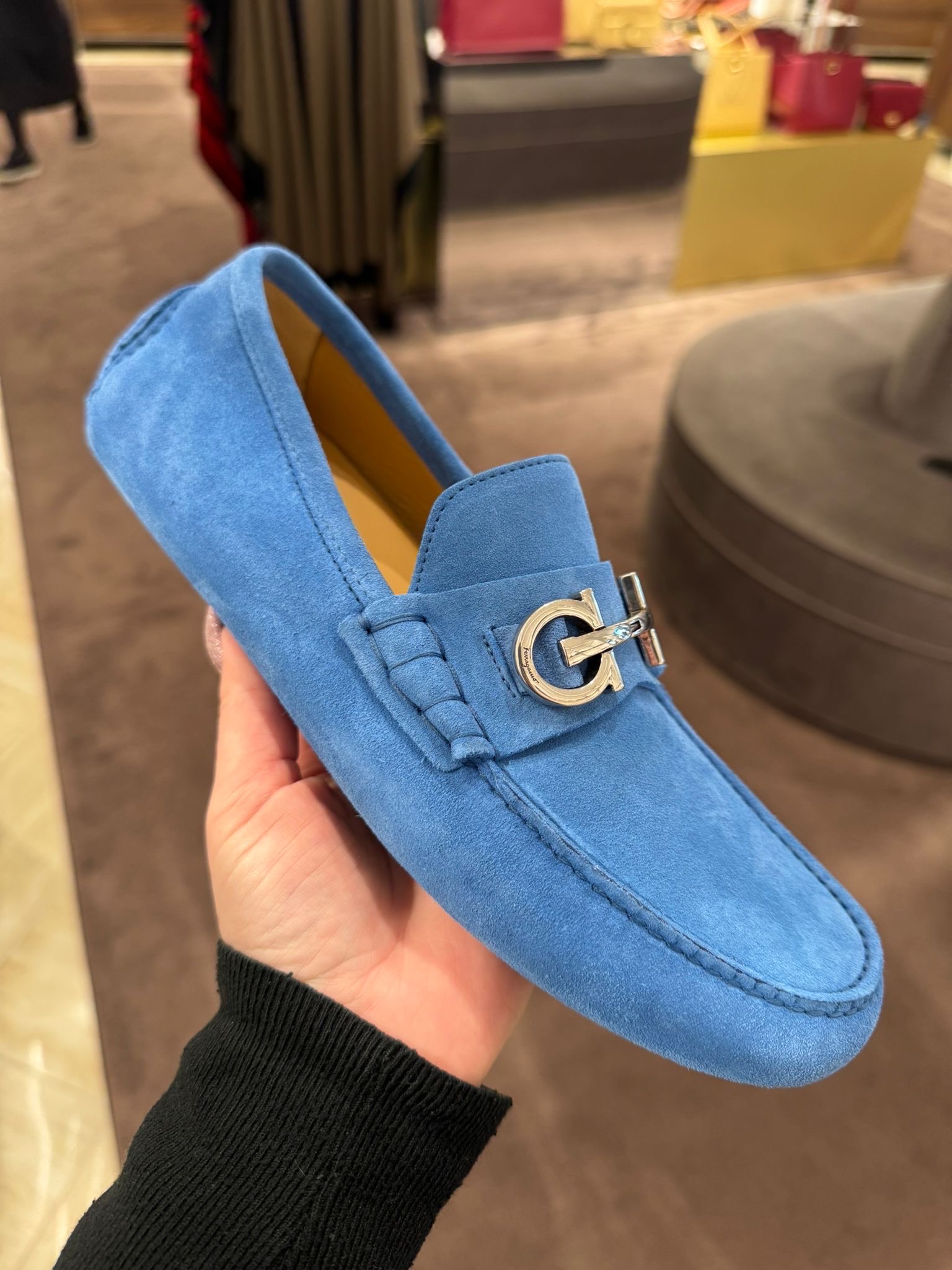 SALVATORE FERRAGAMO Moccasins front view - Men's luxury Shoes
