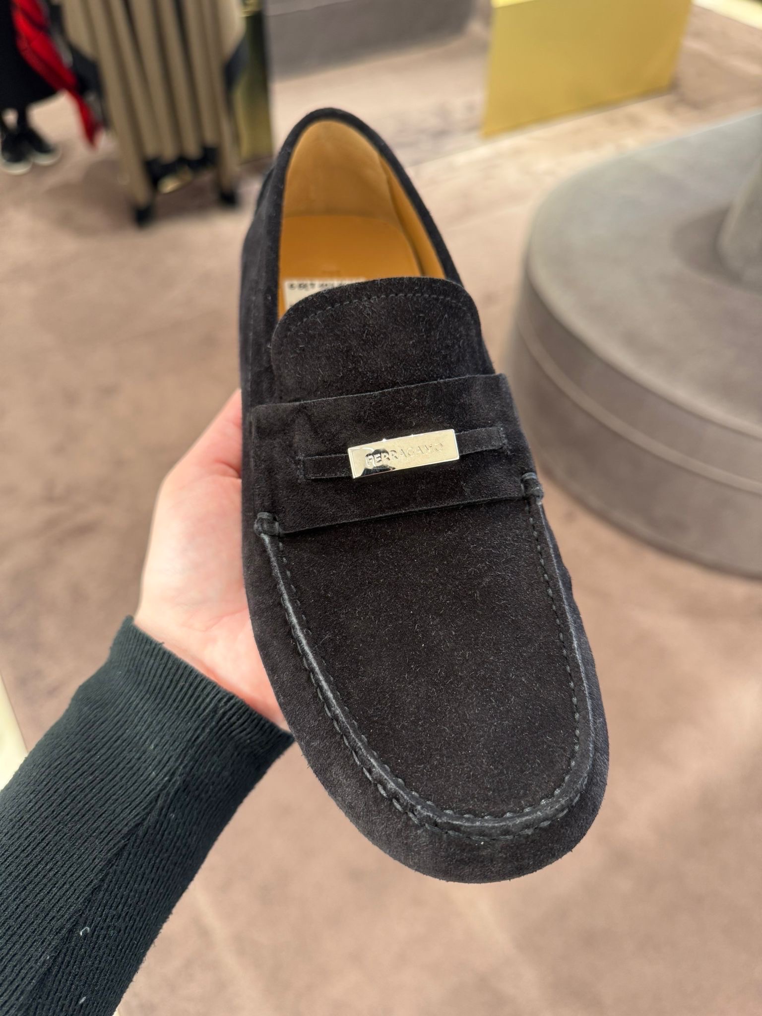 SALVATORE FERRAGAMO Moccasins side view - Men's luxury Shoes