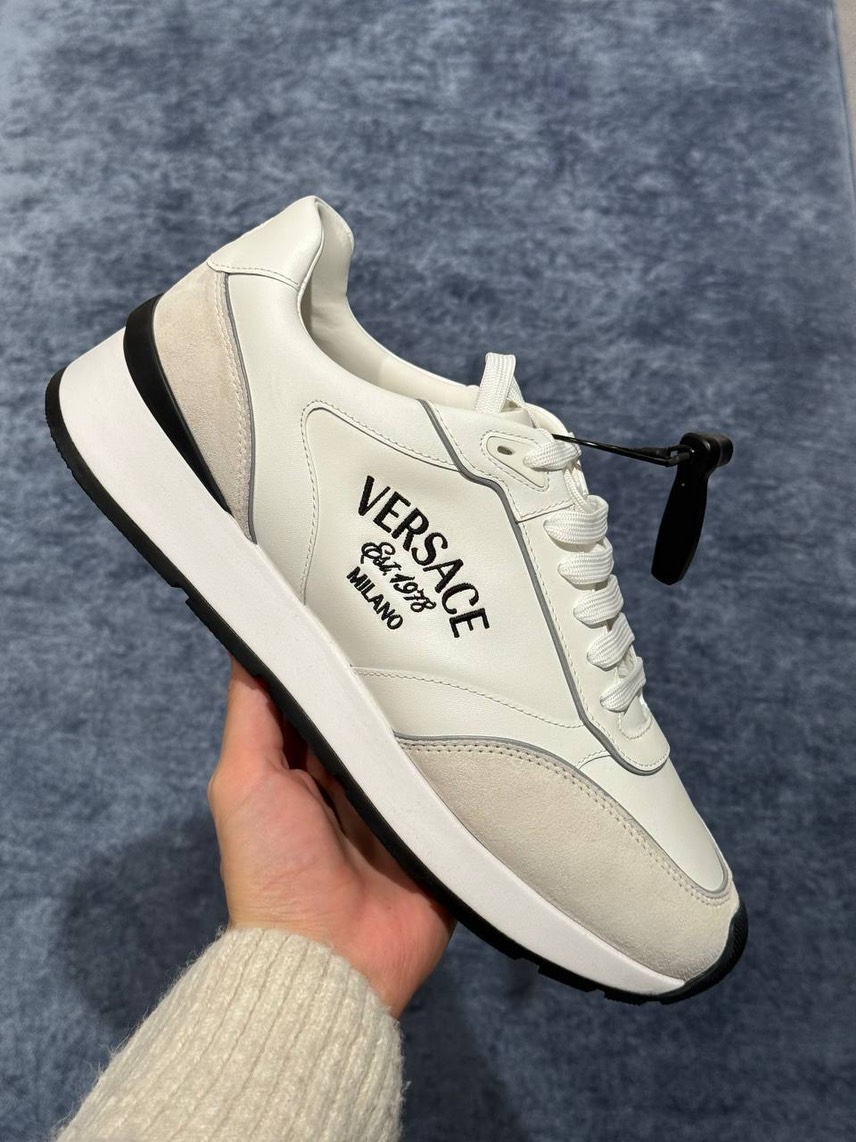 VERSACE Sneakers front view - Men's luxury Shoes