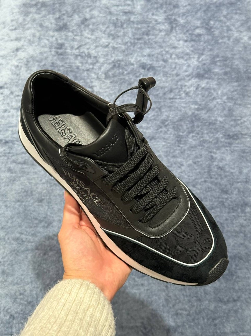 VERSACE Sneakers side view - Men's luxury Shoes