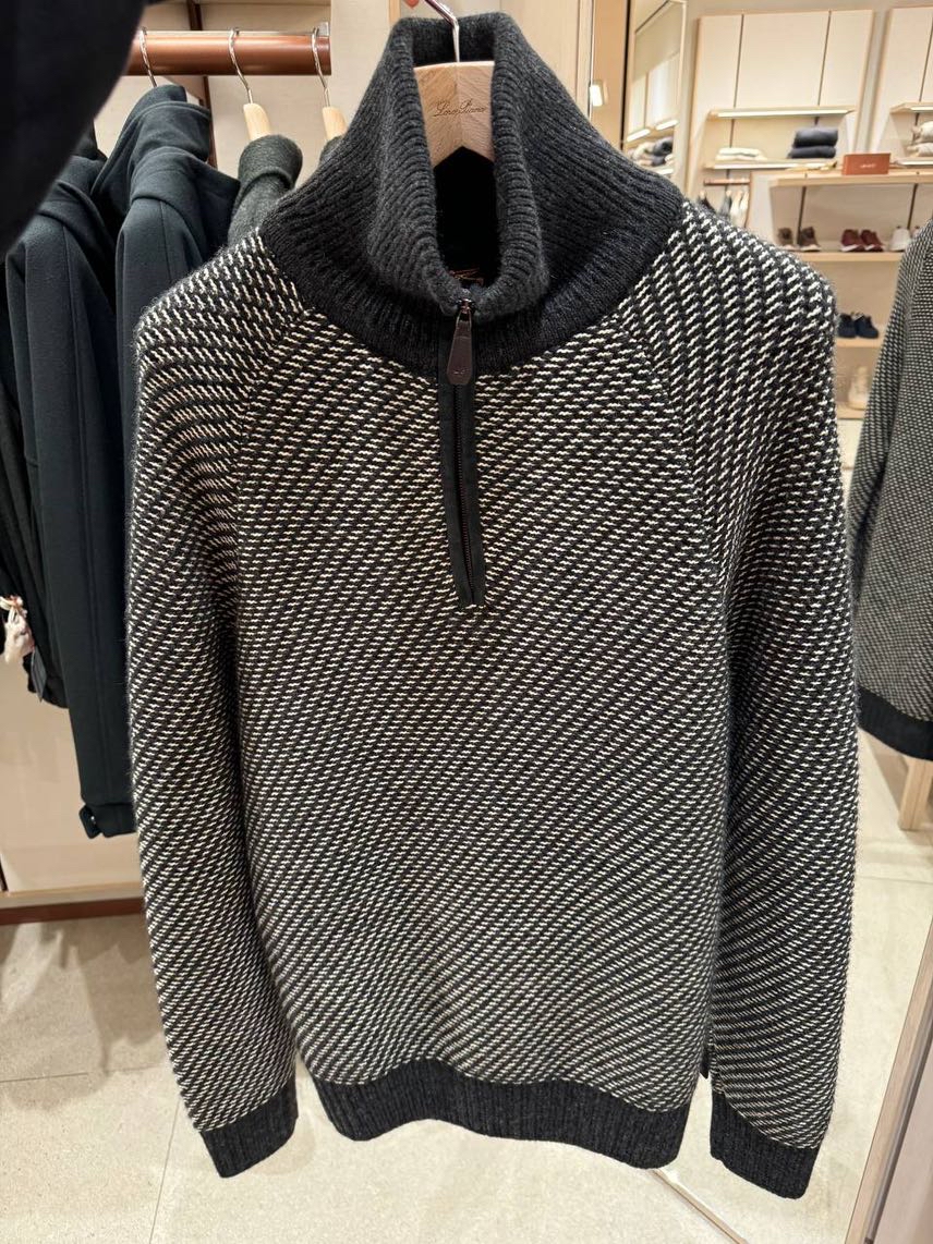 LORO PIANA Knitwear front view - Men's luxury Clothes