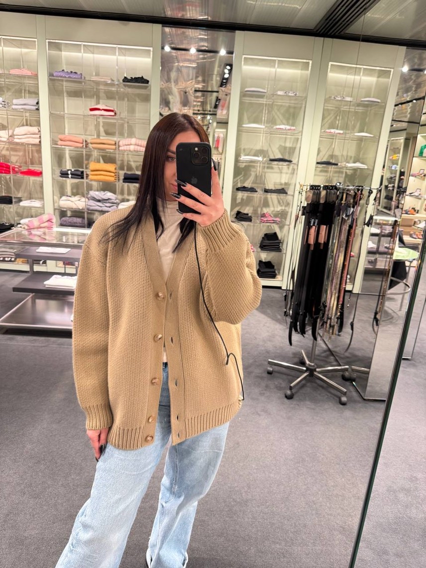 PRADA Cardigans side view - Women's luxury Clothes