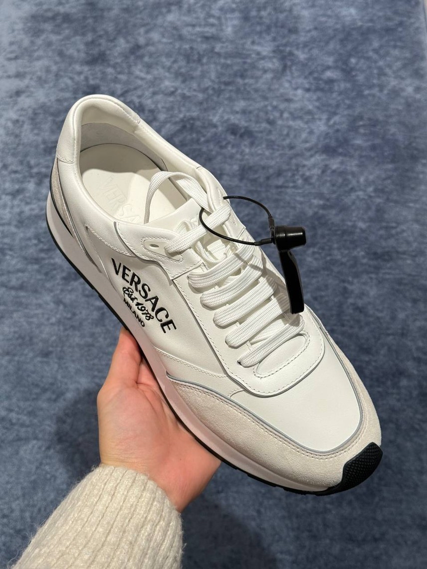 VERSACE Sneakers side view - Men's luxury Shoes