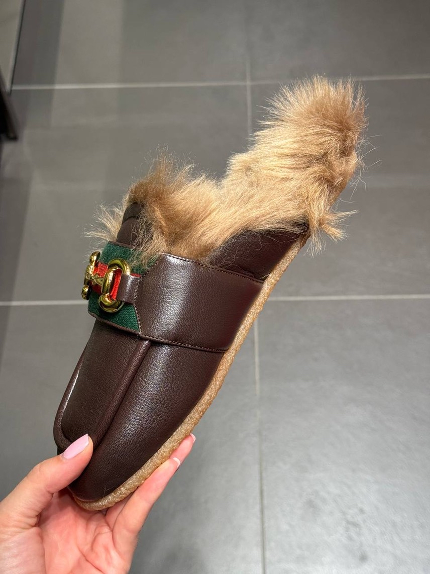 GUCCI Mules front view - Men's luxury Shoes