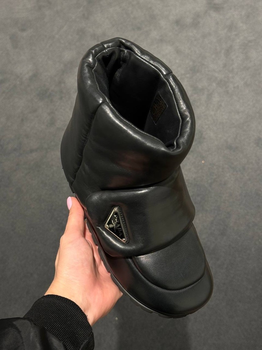 PRADA Boots side view - Women's luxury Shoes