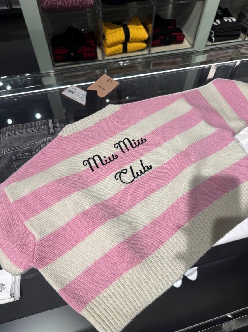 MIU MIU Knitwear side view - Women's luxury Clothes