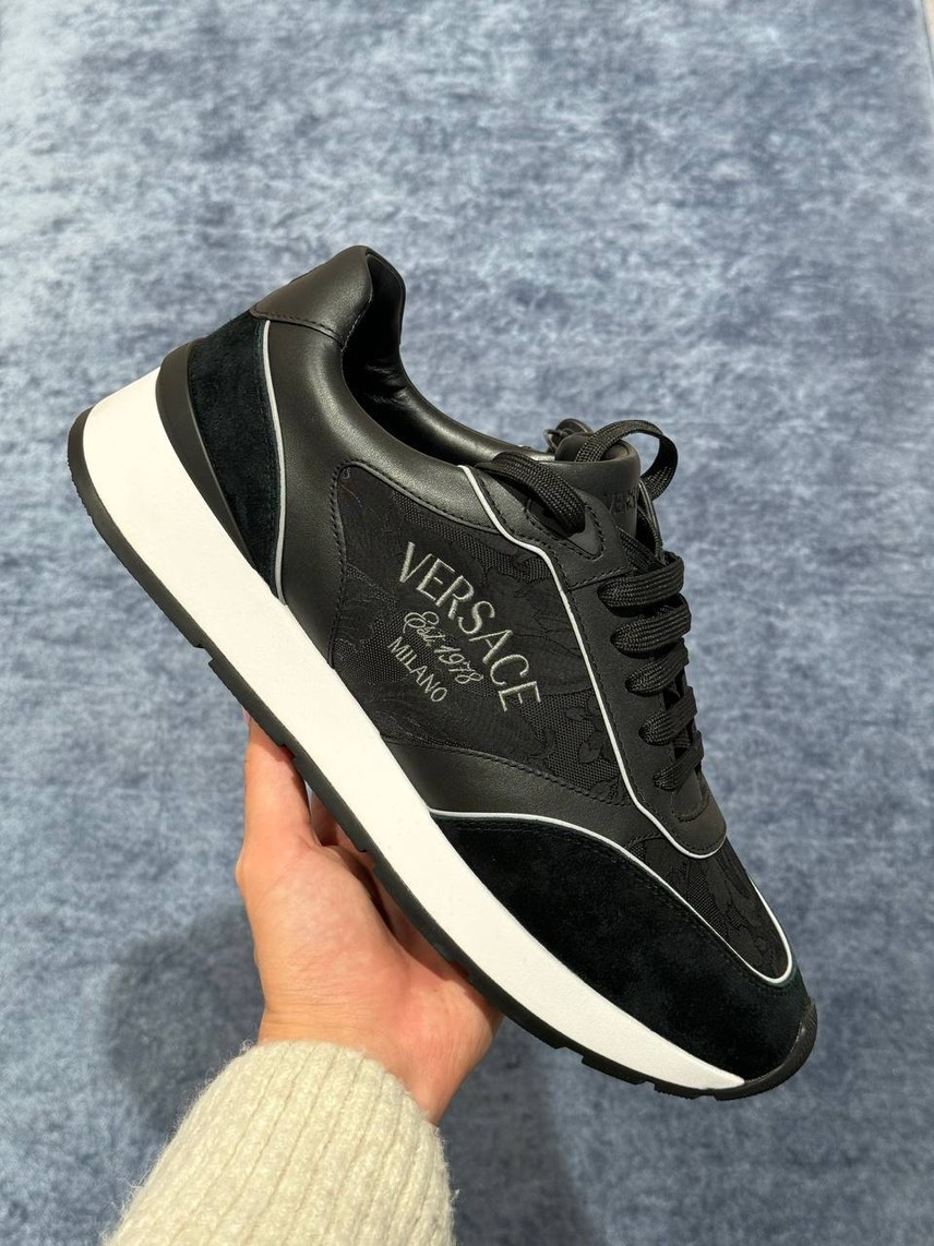 VERSACE Sneakers front view - Men's luxury Shoes