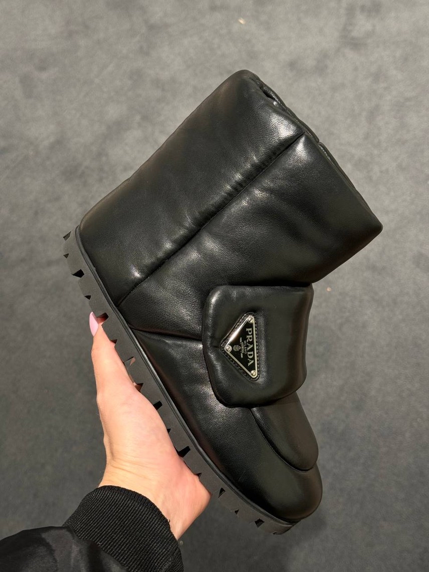 PRADA Boots front view - Women's luxury Shoes