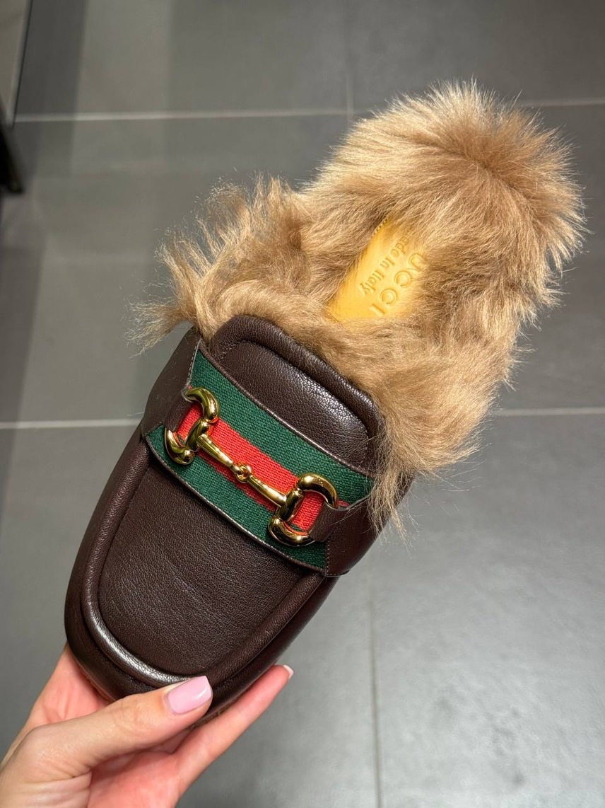 GUCCI Mules side view - Men's luxury Shoes