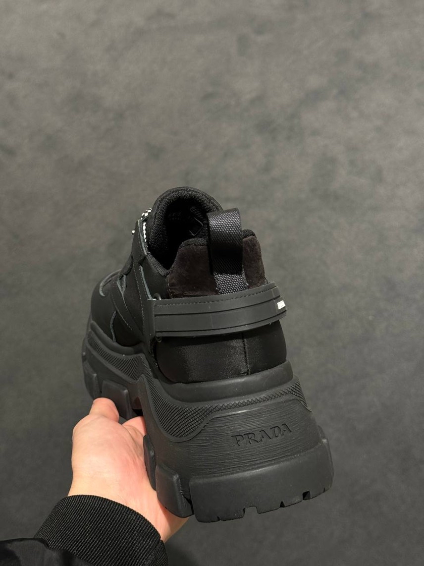 PRADA Sneakers side view - Women's luxury Shoes