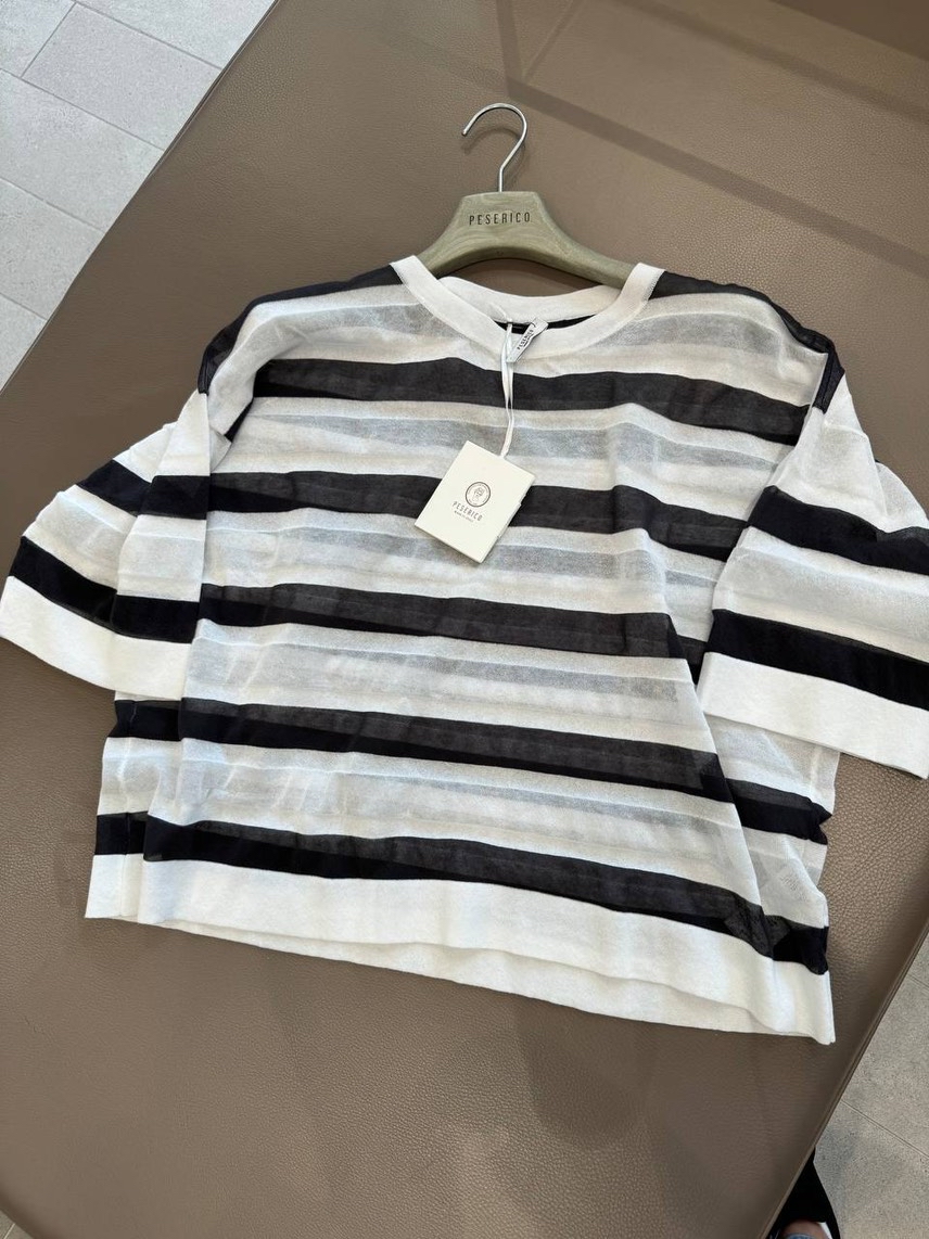 PESERICO T-shirt and Polo front view - Women's luxury Clothes