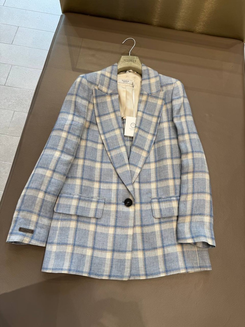 PESERICO Jackets front view - Women's luxury Clothes