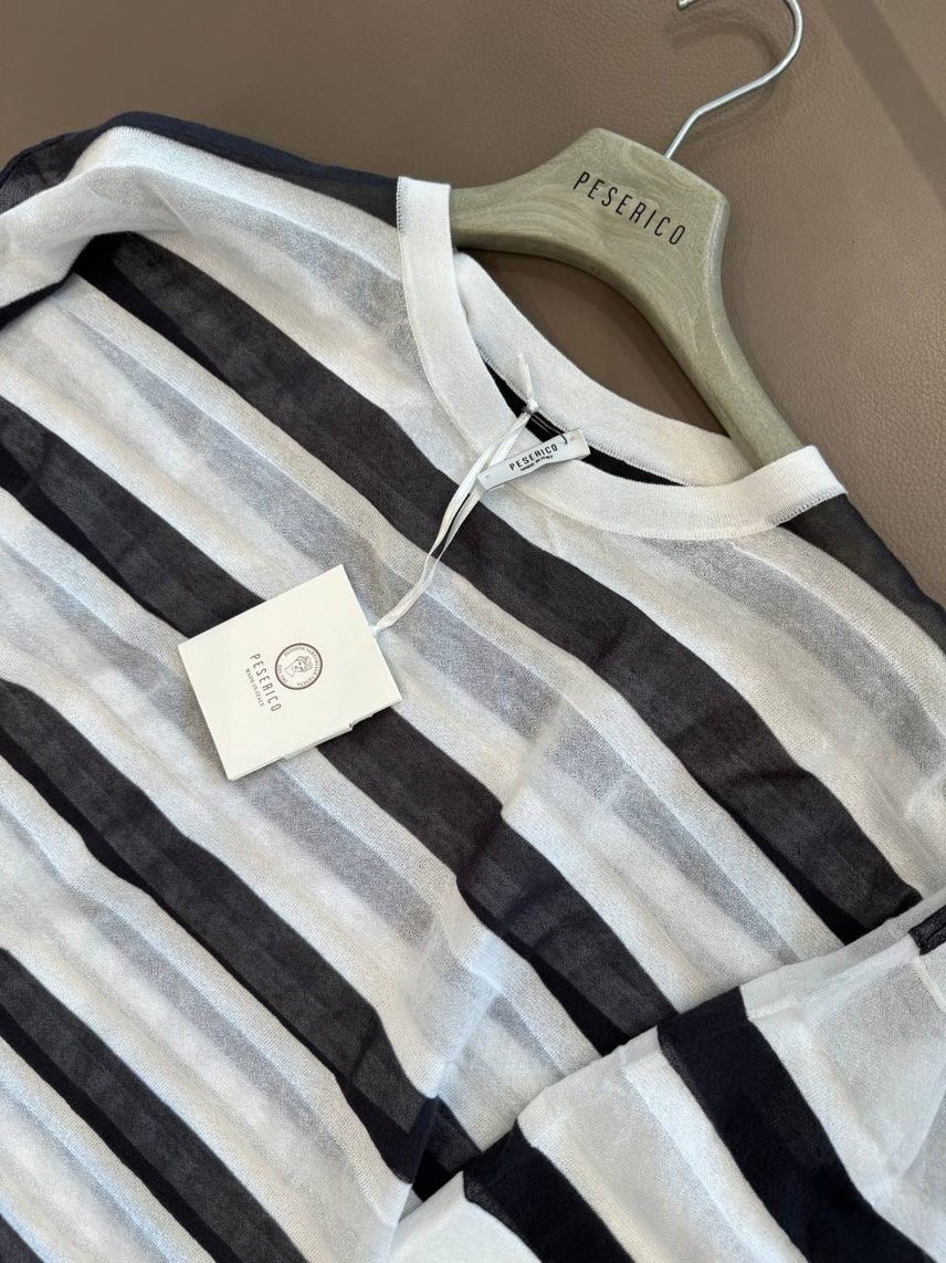 PESERICO T-shirt and Polo side view - Women's luxury Clothes
