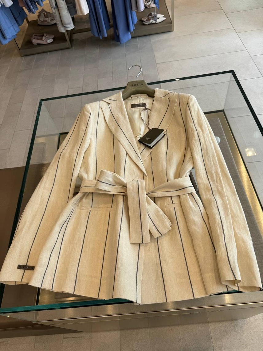 PESERICO Jackets front view - Women's luxury Clothes