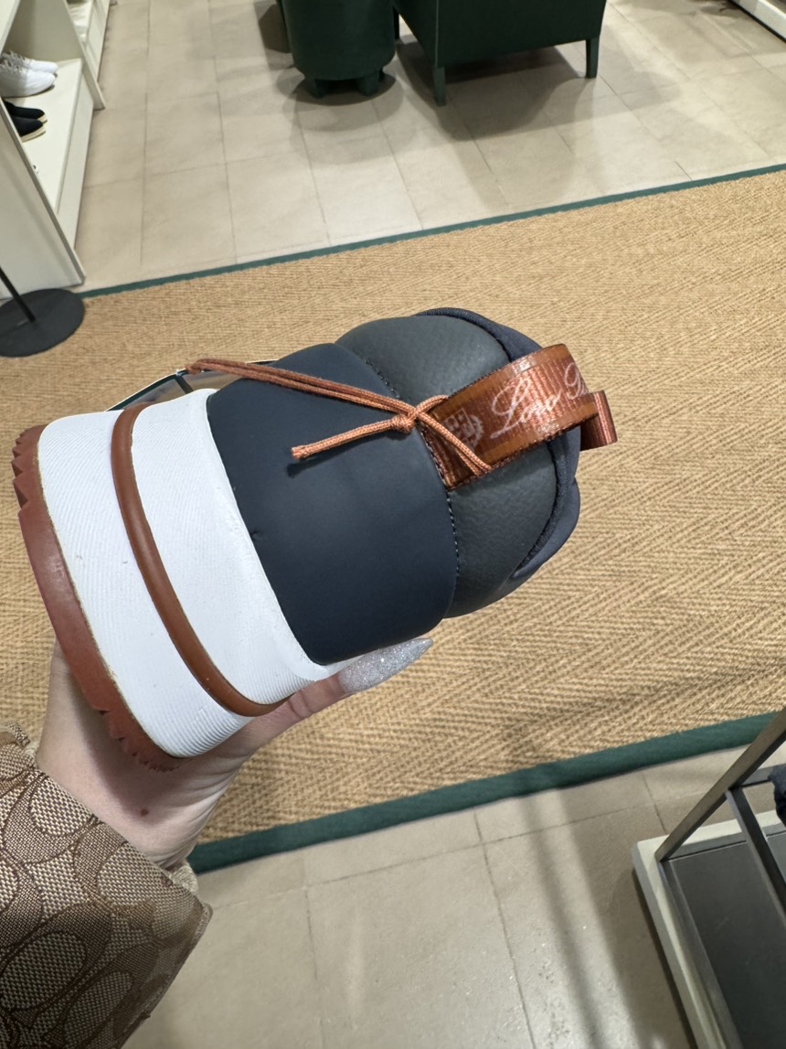 LORO PIANA Sneakers side view - Men's luxury Shoes