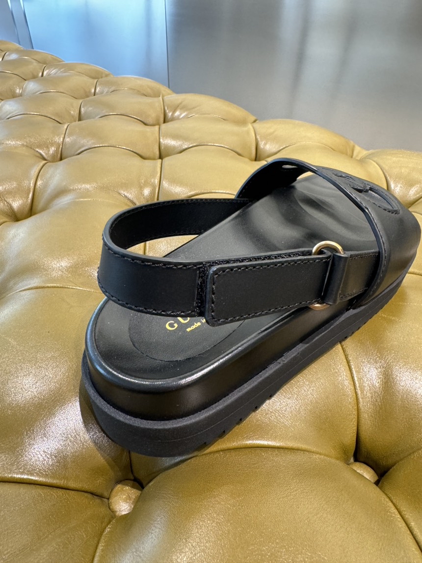 GUCCI Sandals side view - Women's luxury Shoes