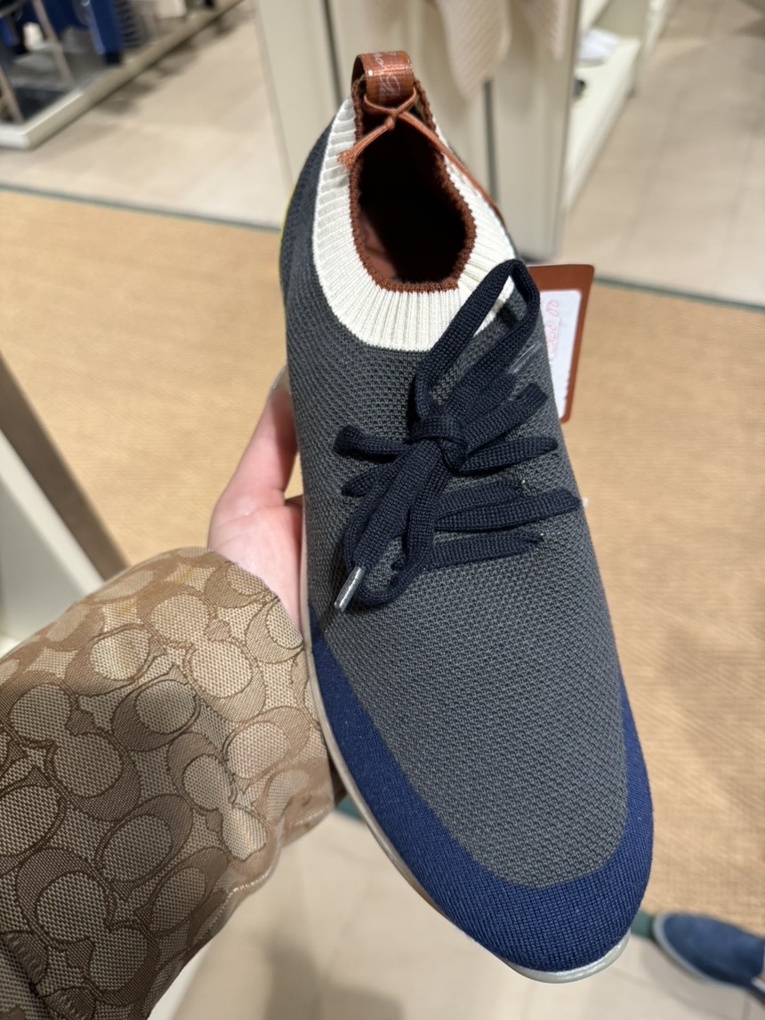 LORO PIANA Sneakers side view - Men's luxury Shoes